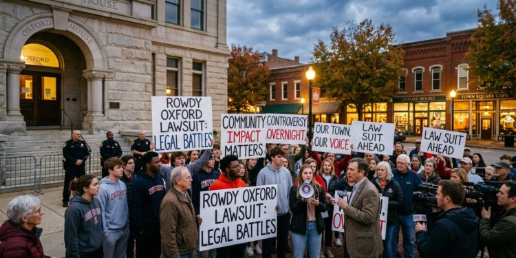 Rowdy Oxford Lawsuit: Legal Battles and Community Impact Controversy